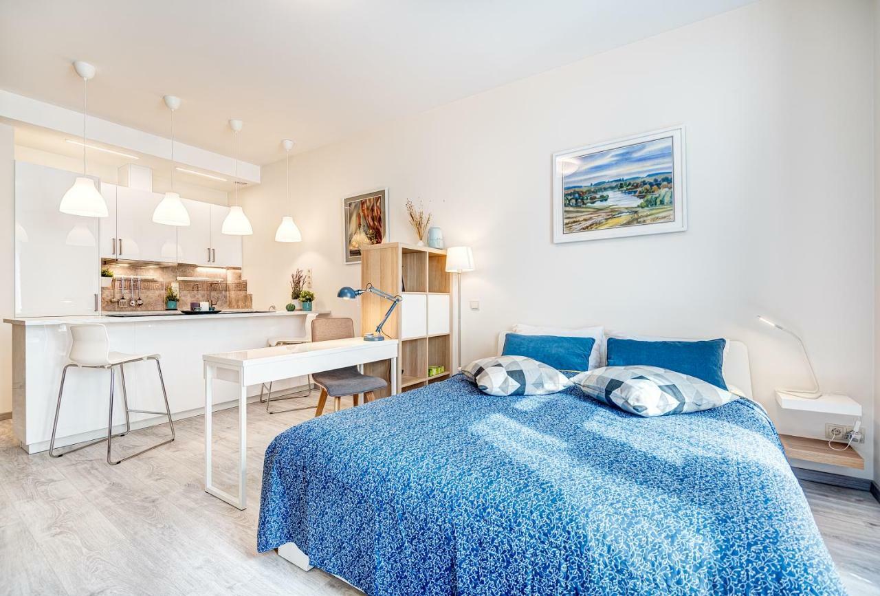 Happy Inn Studio Historic Center, Self Check-In, Ac, Parking In The Undergrnd Garage, VNO Exterior foto